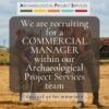 Commercial Manager Vacancy